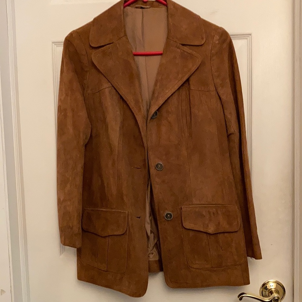 German made Josef Wormland suede jacket